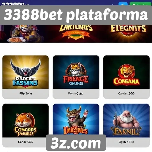 Análise das opções de jogos na plataforma 3388bet