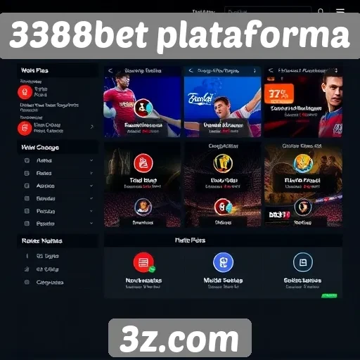 Recursos e funcionalidades da 3388bet plataforma