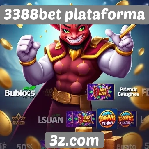 Variedade de jogos disponíveis na 3388bet plataforma